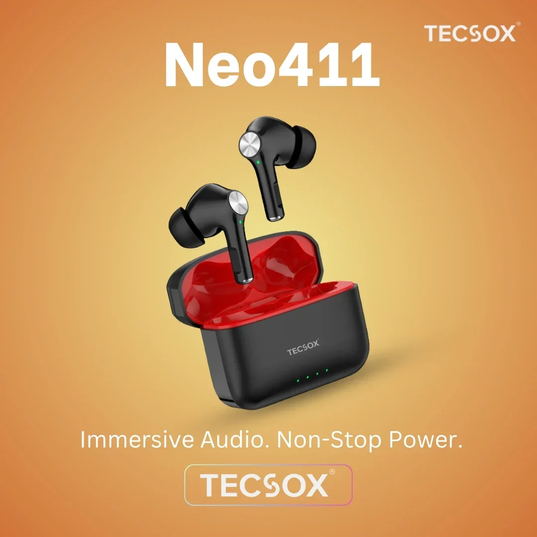 Buy TecSox Neo411 Wireless Earbud With Comfortable Fit - Image 4