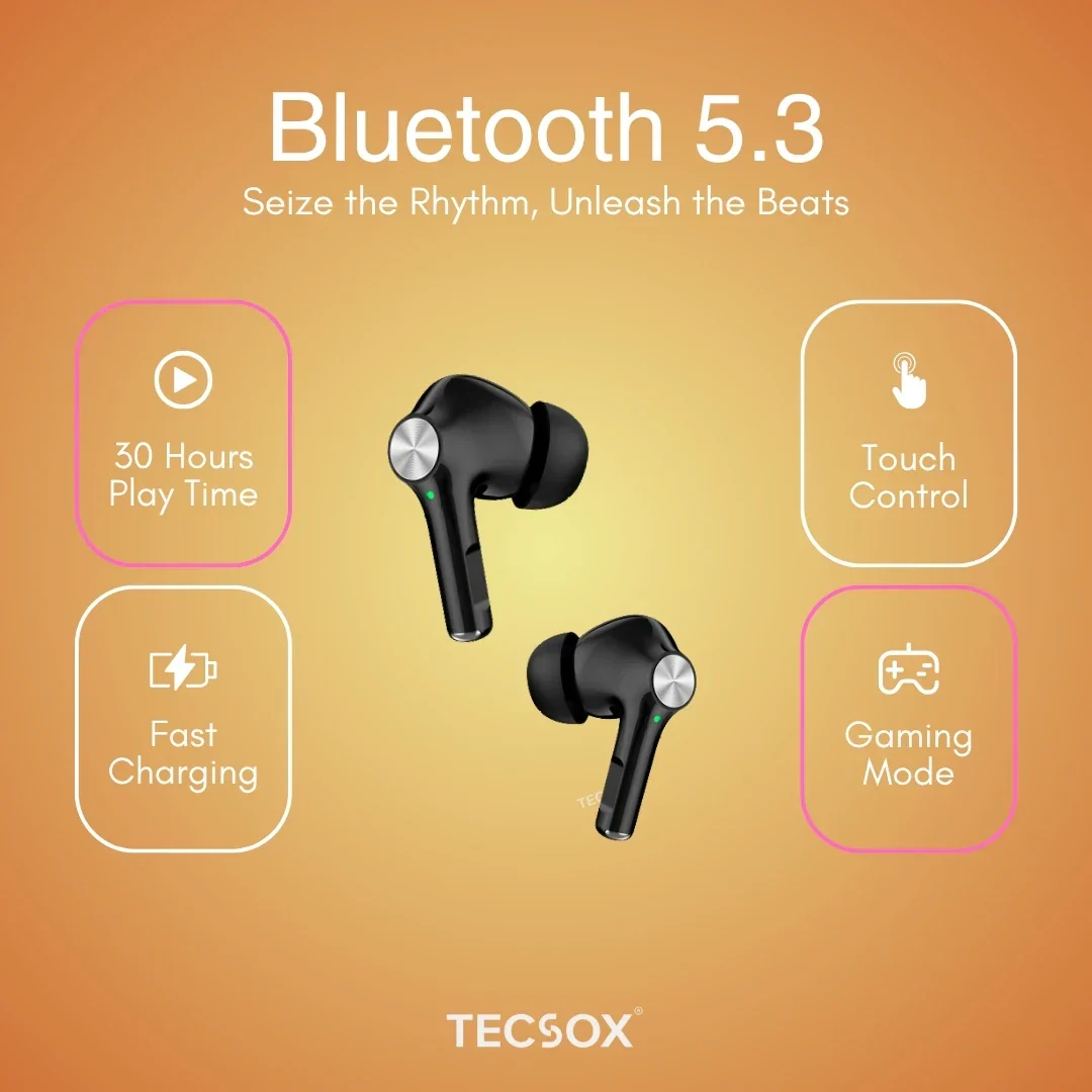 Buy TecSox Neo411 Wireless Earbud With Comfortable Fit - Image 7
