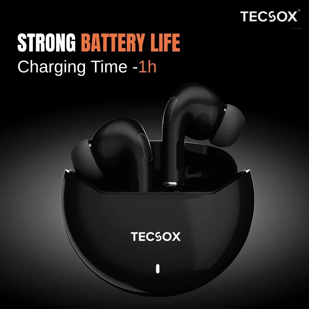 Buy TecSox Omega Wireless Earbud With Comfortable Fit - Image 10