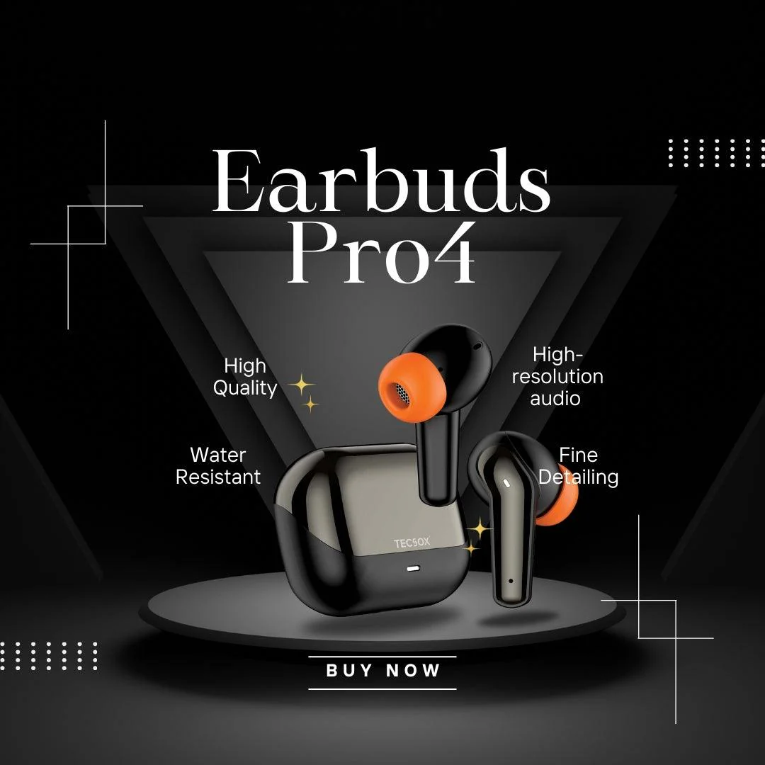 Buy TecSox Pro 4 Wireless Earbud With Comfortable Fit - Image 11