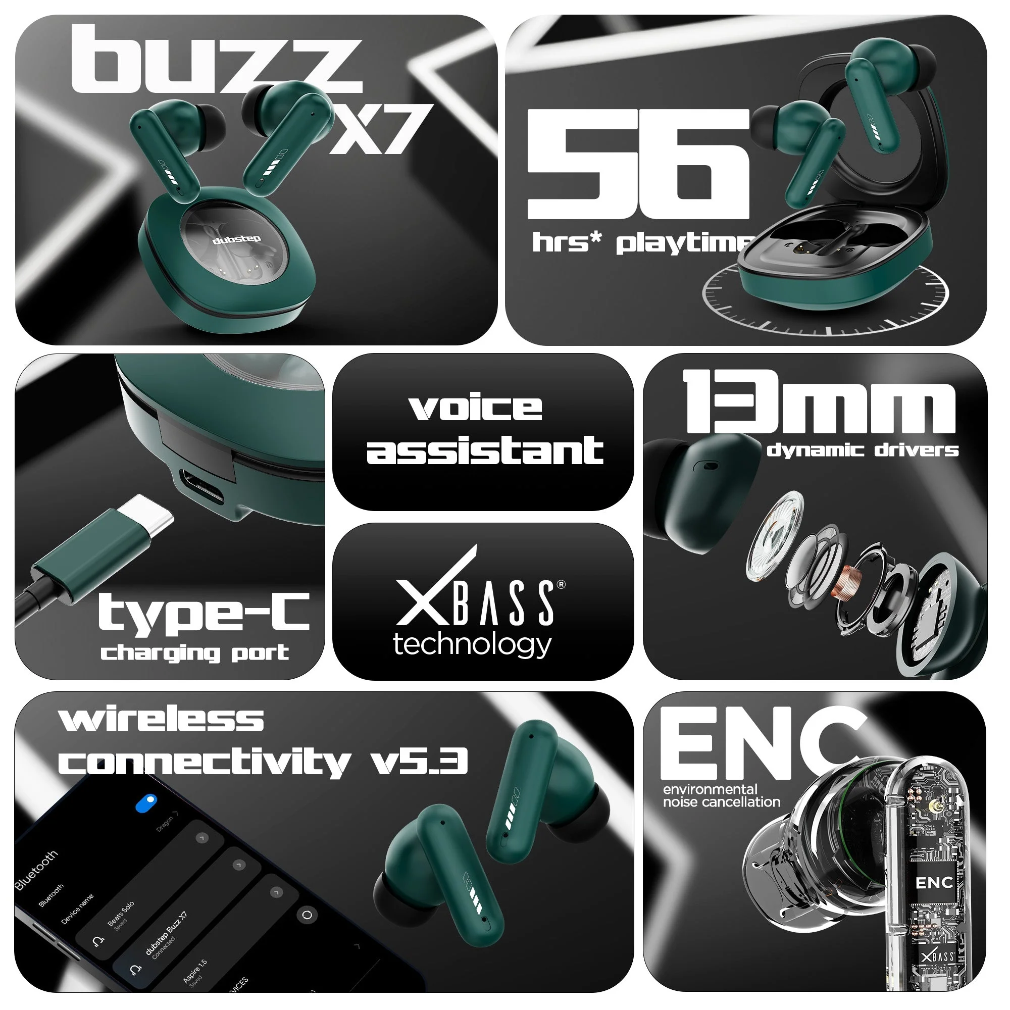 Buzz X7 Green - Image 3