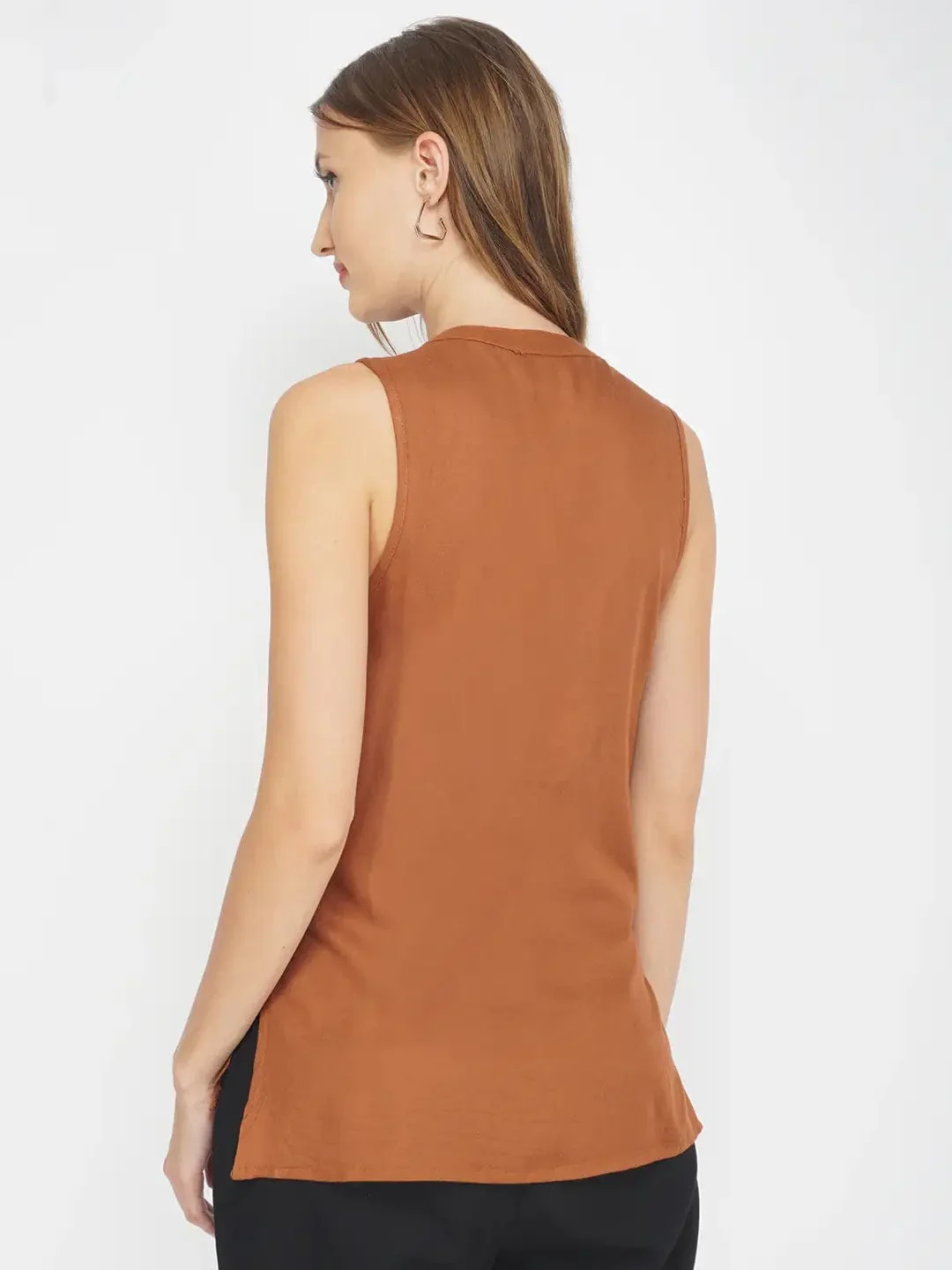 Caffeniated Today Women'S Sleeveless Top - Image 5