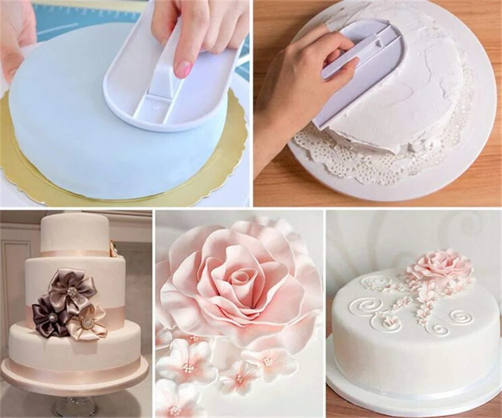 Cake Smoother Fondant Modelling Cake Decorating Icing Tool 1pc - Image 2