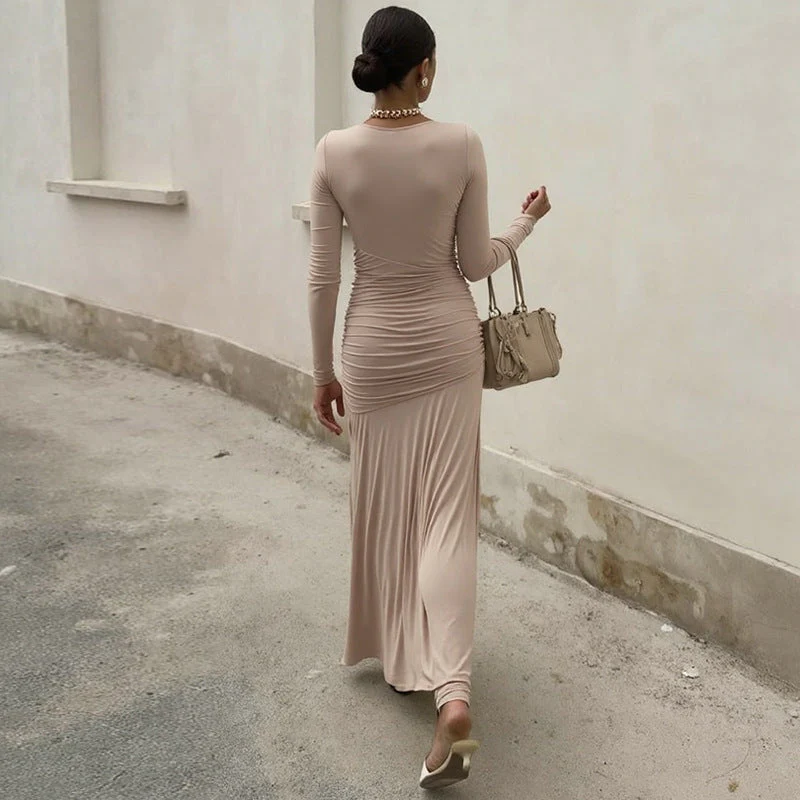 Callie Luxe Fold Dress - Image 10