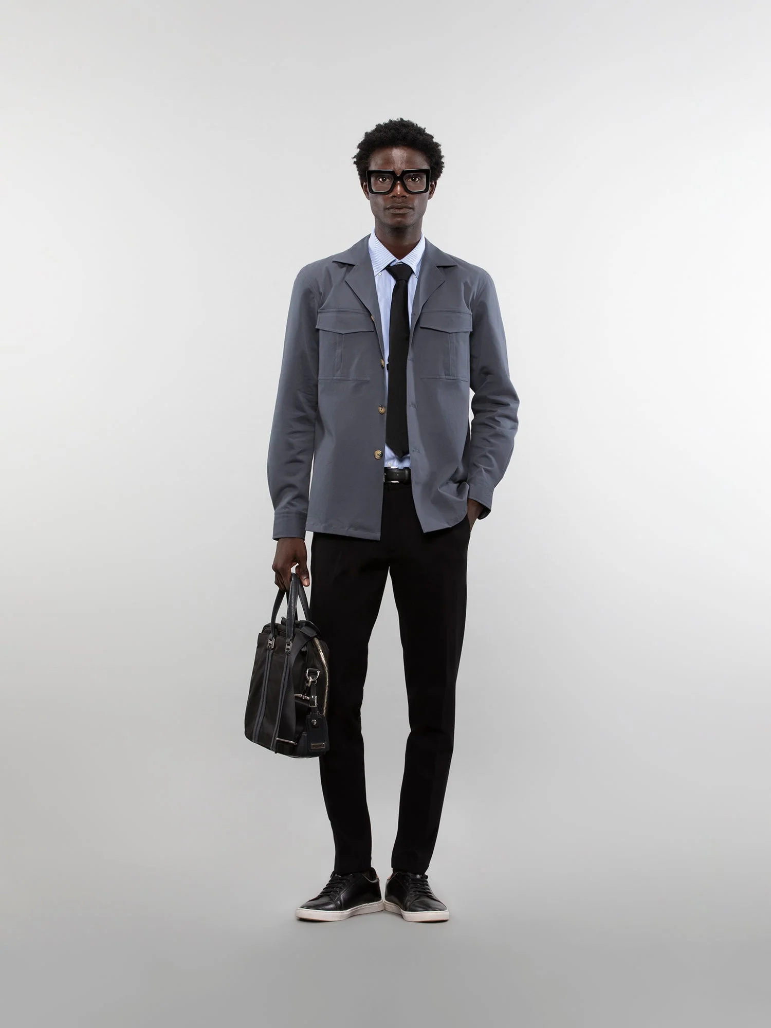 Camp collar overshirt - Image 21