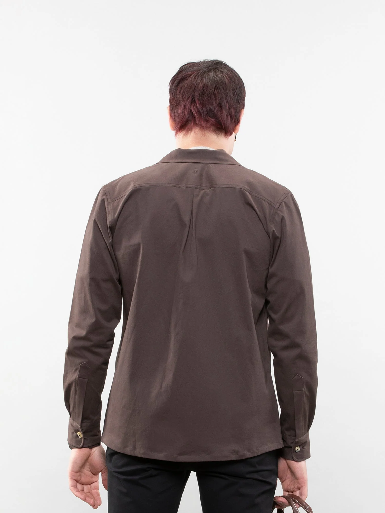 Camp collar overshirt - Image 15