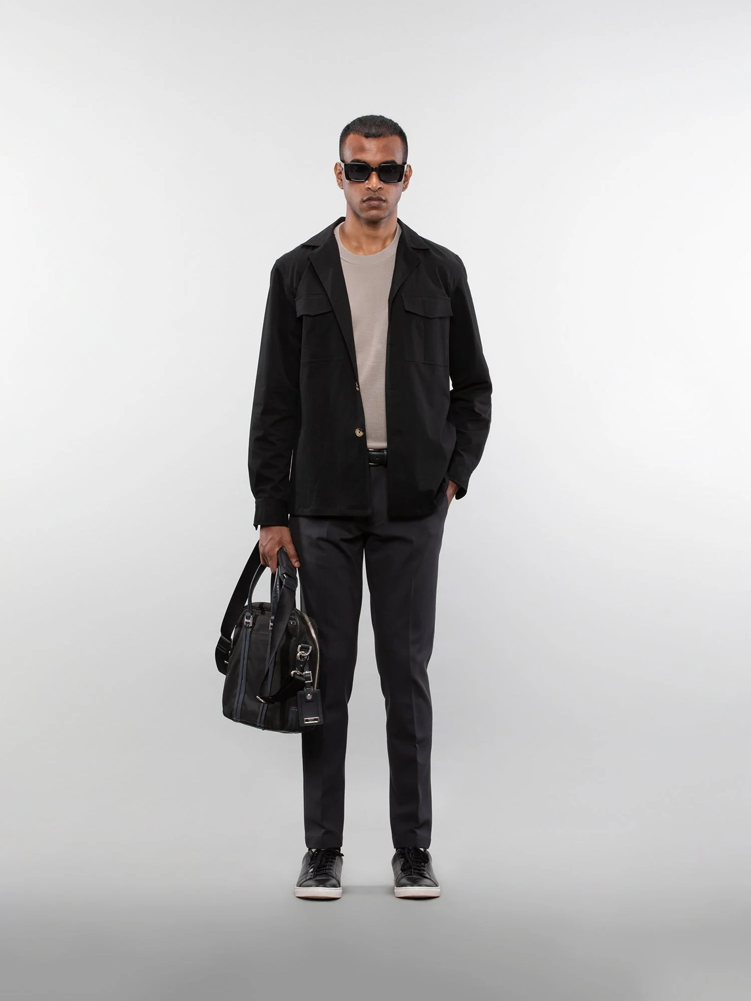 Camp collar overshirt - Image 5