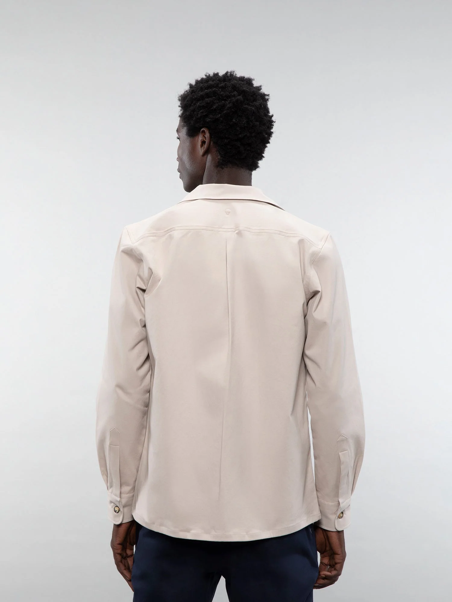 Camp collar overshirt - Image 9