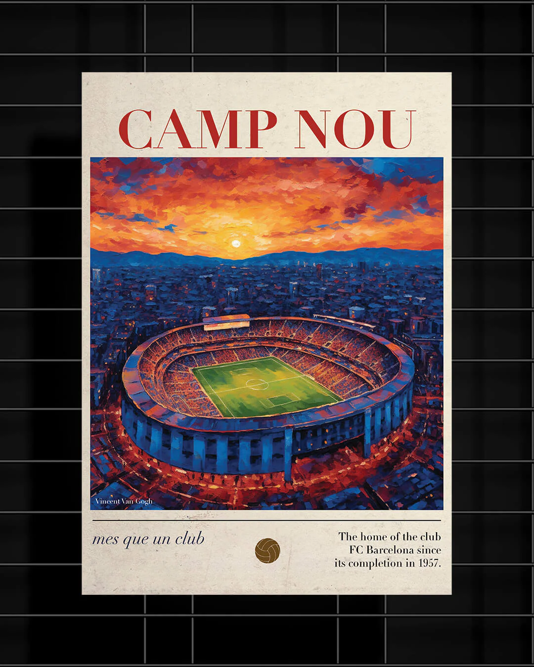 Camp Van Gogh Poster - Poster