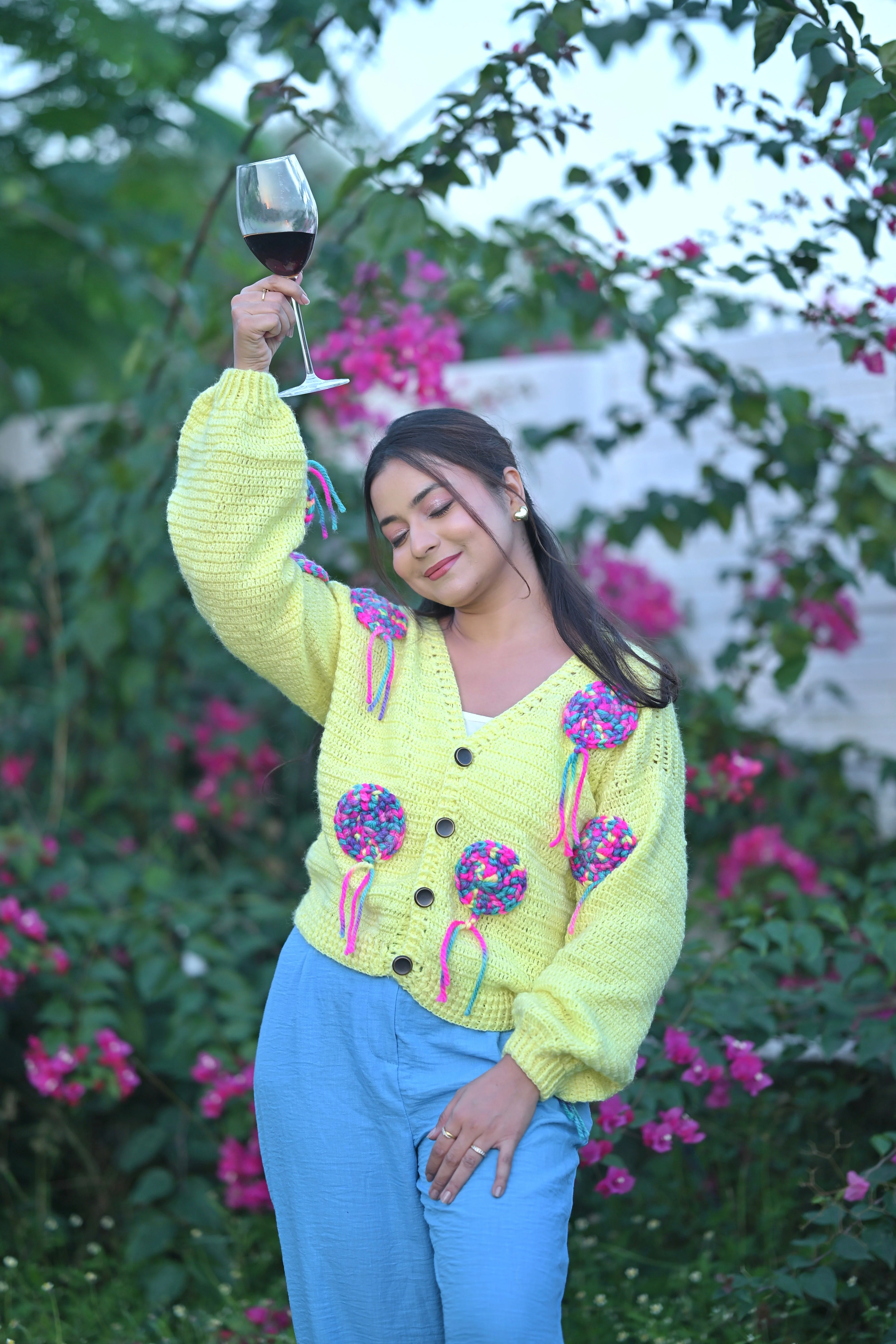 Candy Butter Yellow Cardigan - Image 2