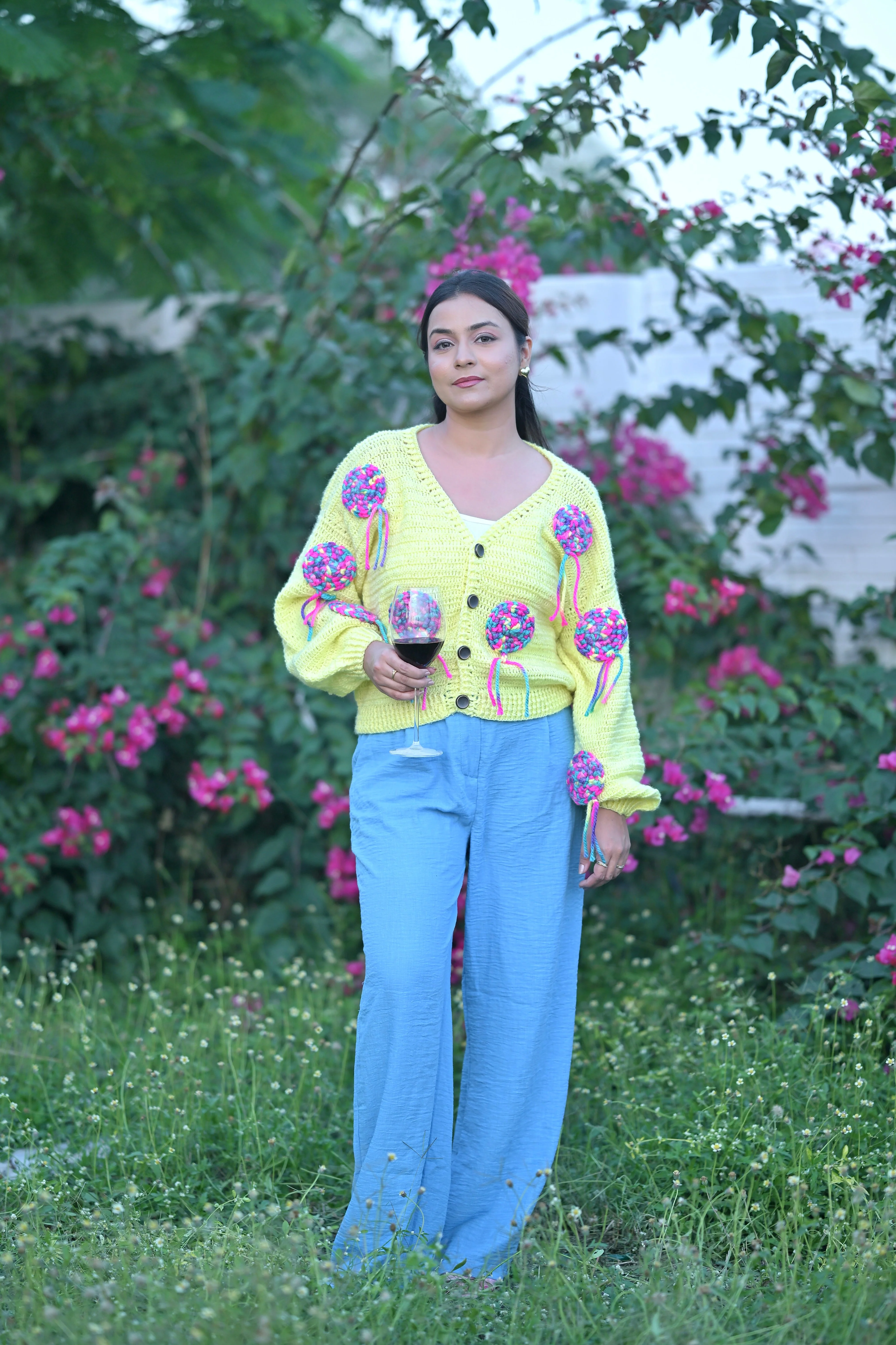 Candy Butter Yellow Cardigan - Image 3
