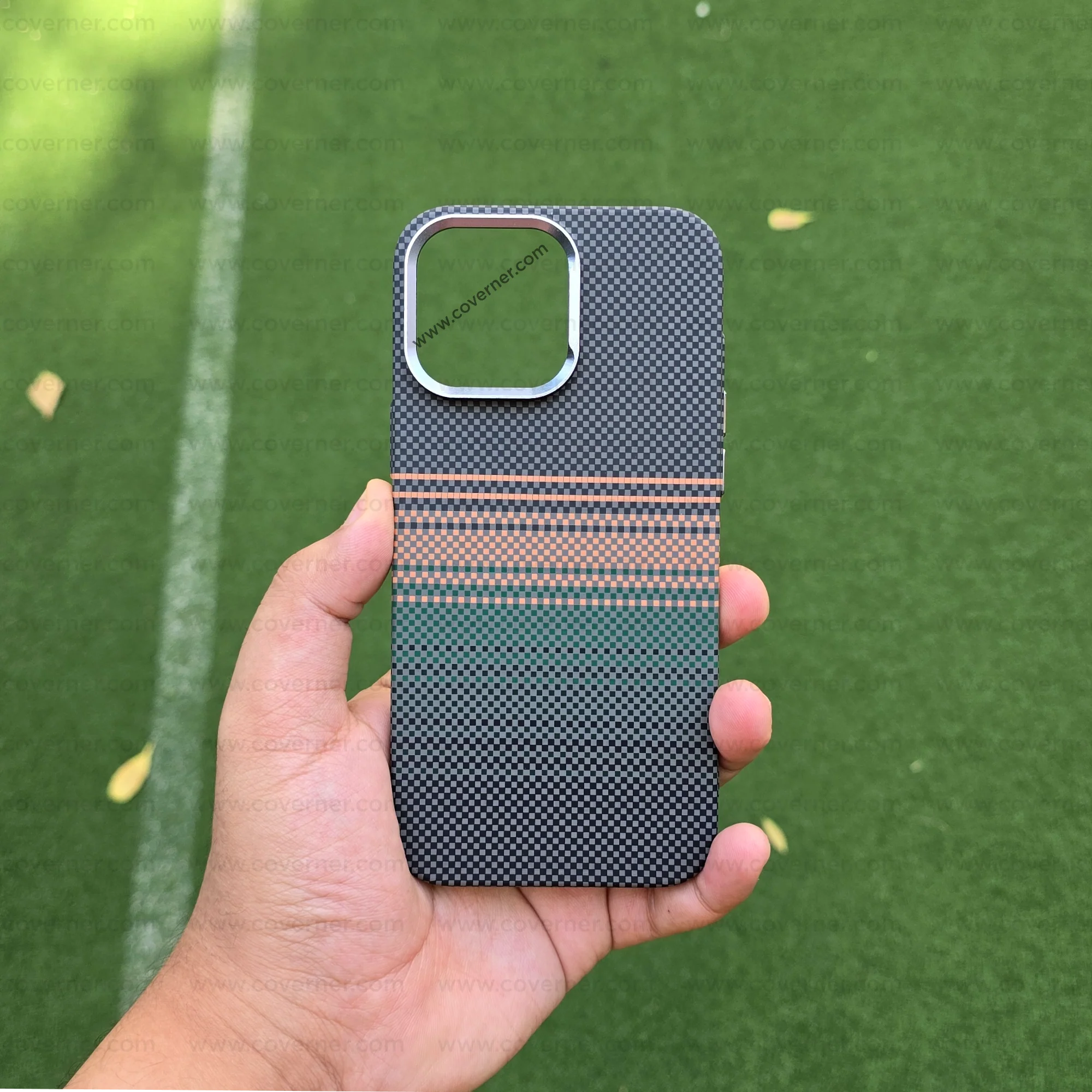 CarbonEdge Pro – Premium Carbon Fiber Texture MagSafe Case by Coverner India - Image 30