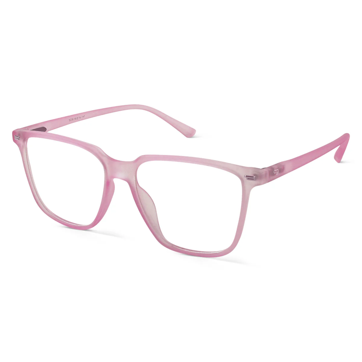 Carnation Quartz Wayfarer Blue Screen Glasses