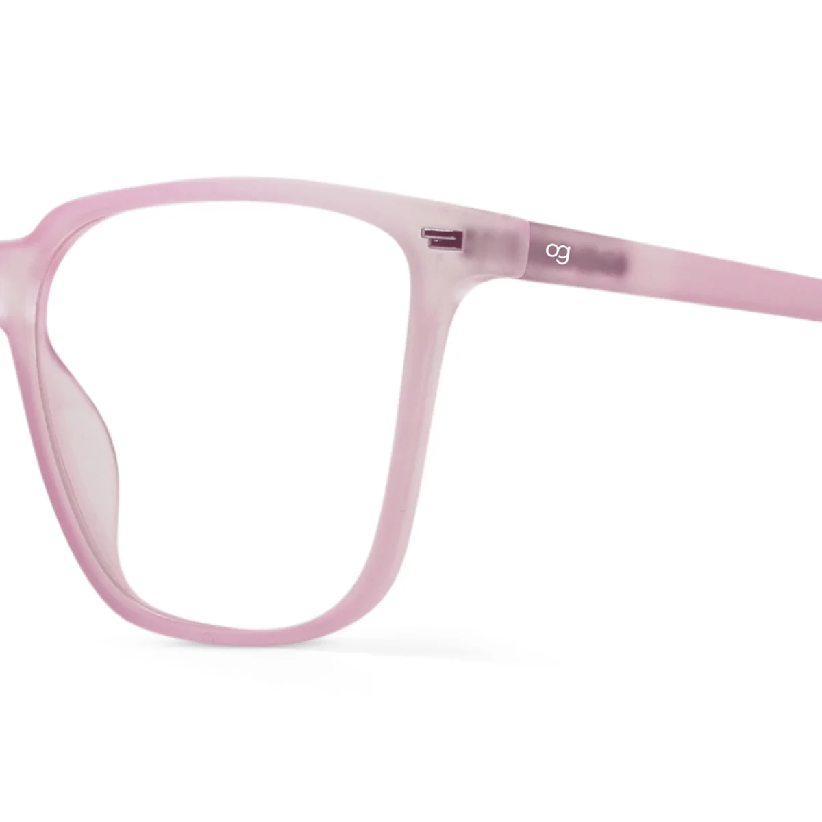Carnation Quartz Wayfarer Blue Screen Glasses - Image 2