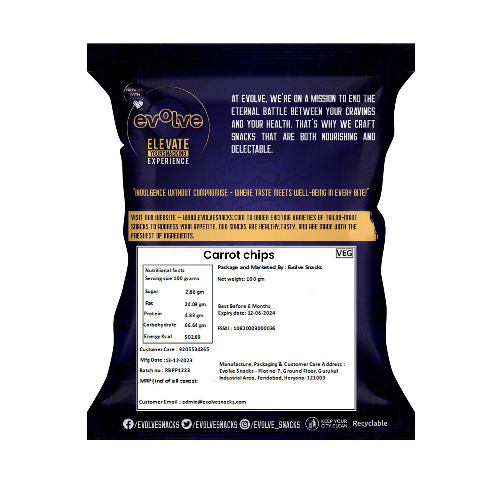 Carrot Masala Chips - Image 3