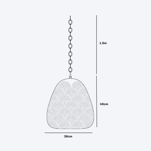 Casablanca 200 Pendant Lamp - Image 4