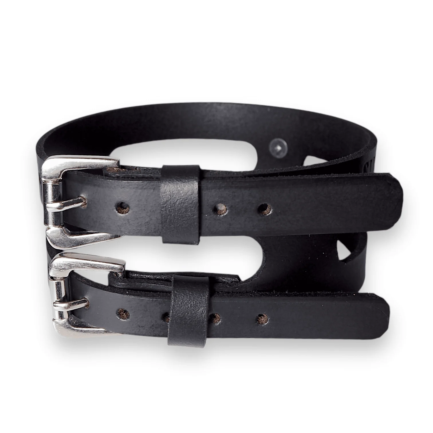 Cassandra Unisex Leather Collar - Image 5
