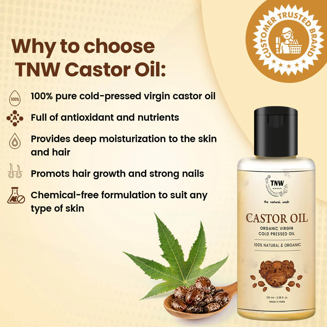 Castor Oil (Virgin & Cold Pressed) @ 1 (Exclusive) - Image 3