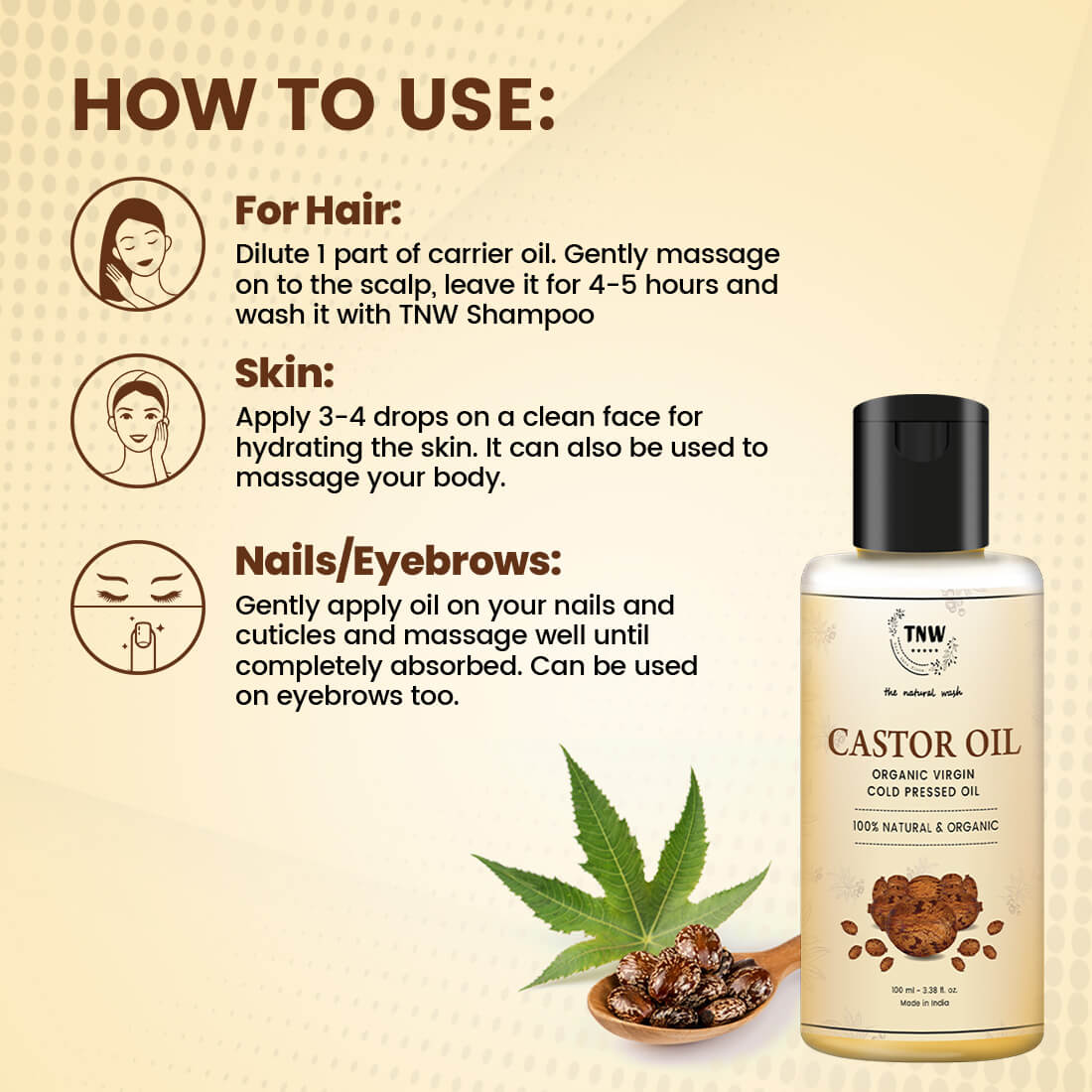 Castor Oil (Virgin & Cold Pressed) @ 1 (Exclusive) - Image 5