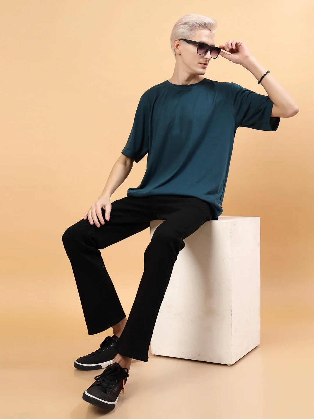 Casual Comfort Men's Oversized Cotton T-shirt - Image 4