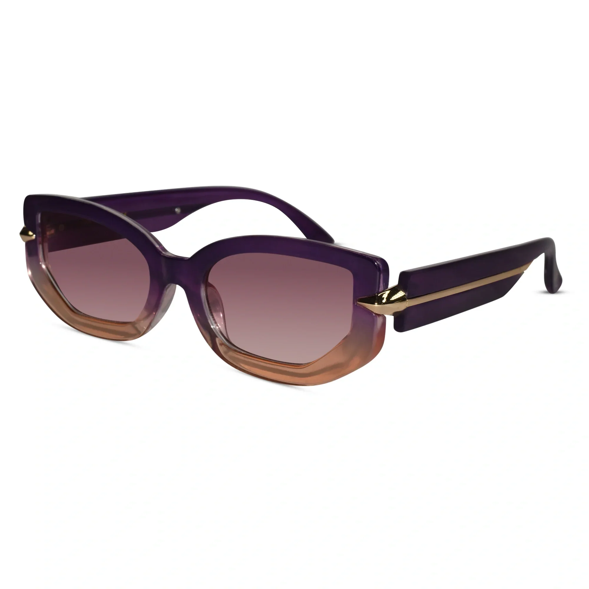 Cat eye purple Sunglasses For Women