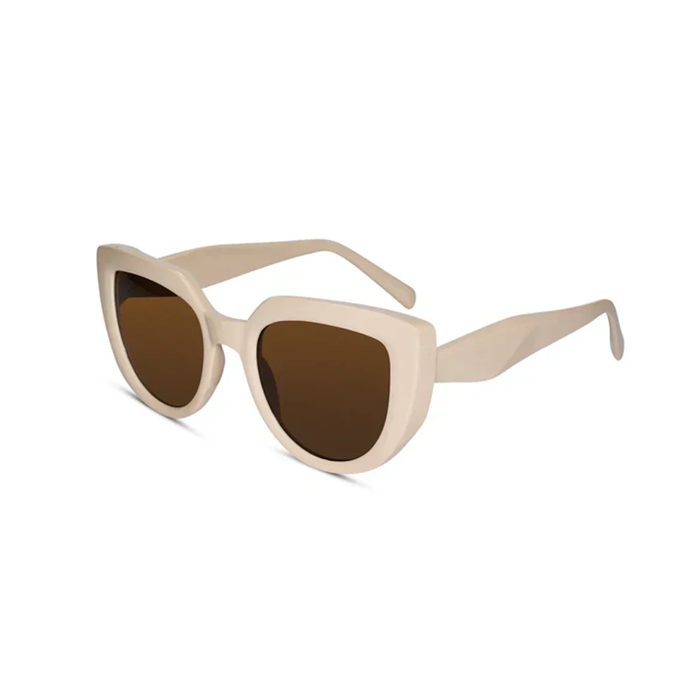 Cat Eye Wine Red Sunglasses for women - Image 9