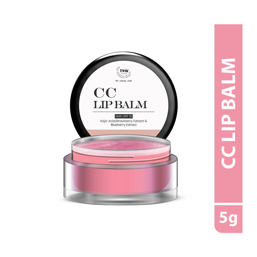 CC Lip Balm Strawberry | Brightens & Protects Lips - Image 2