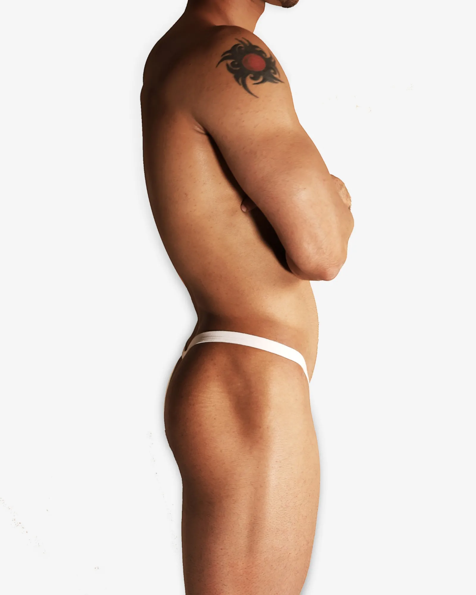 Celeste Lace Thong /White - Image 4