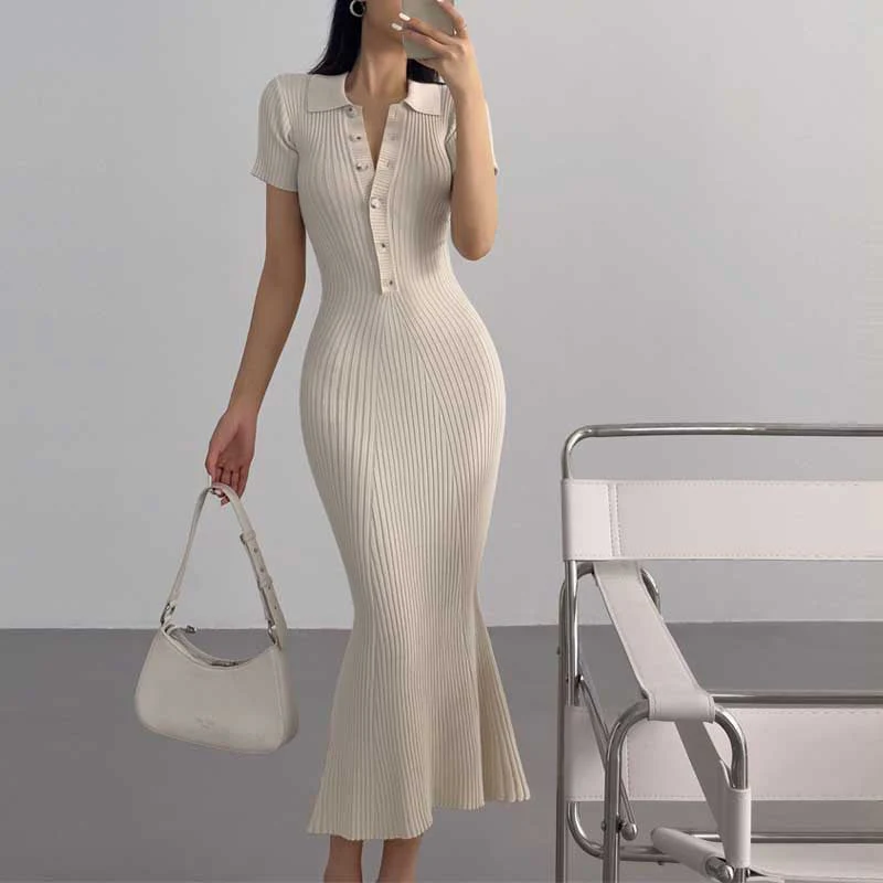 Celine Knit Dress - Image 4