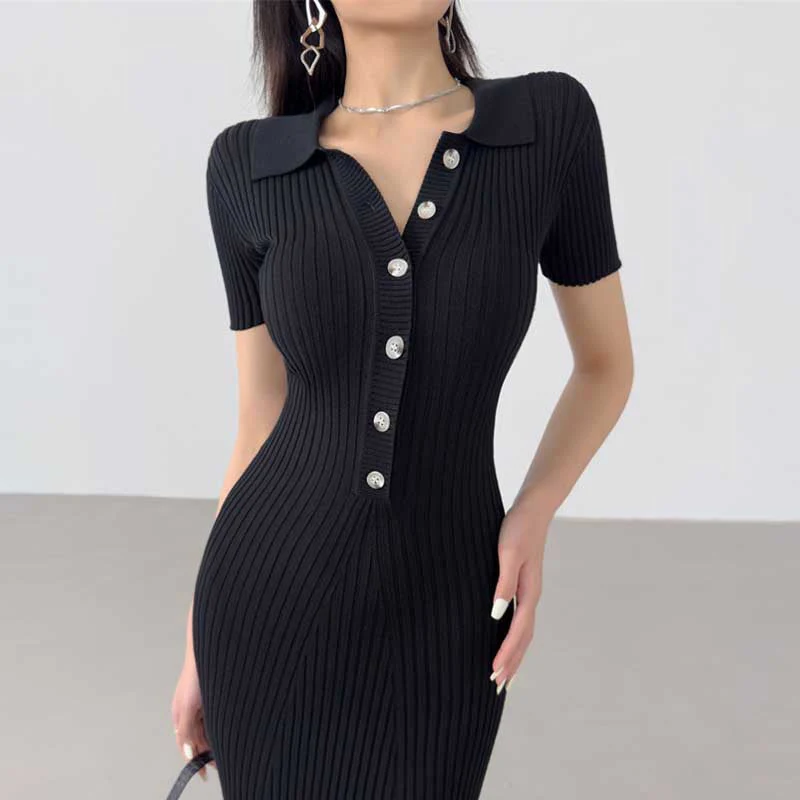 Celine Knit Dress - Image 8