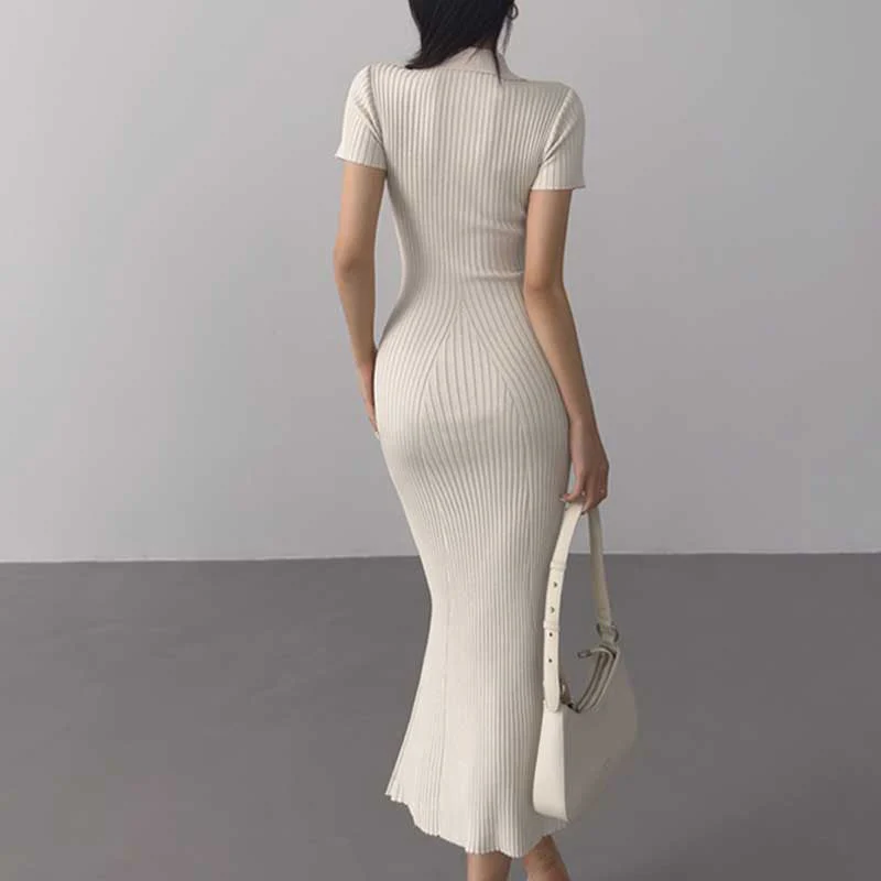 Celine Knit Dress - Image 9