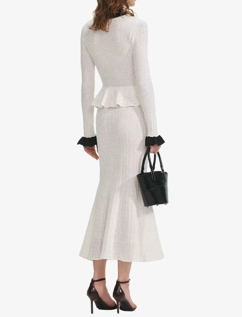 Celine Luxe Knit Skirt Set - Image 4