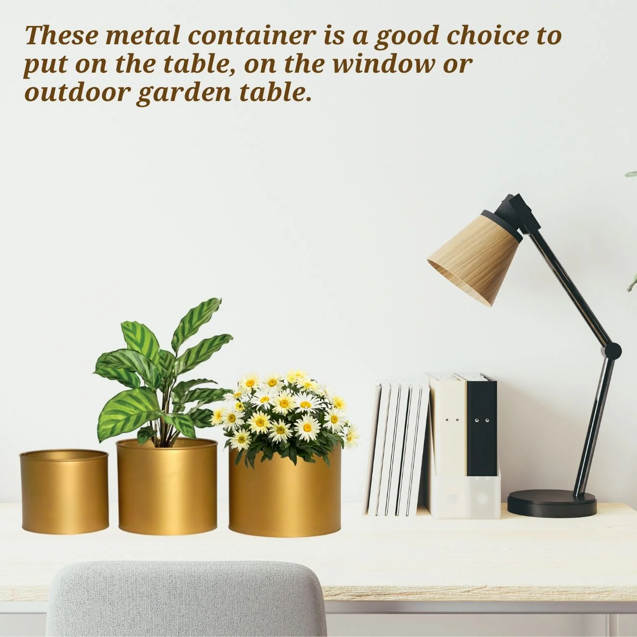 Centuria Metal Plant Pots - Image 7