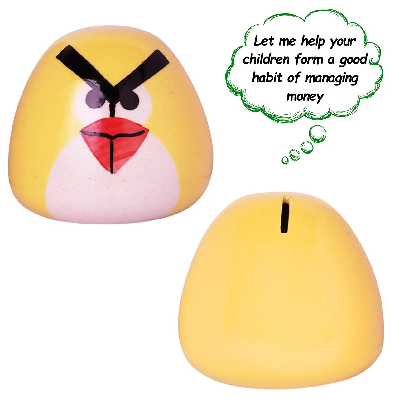 Ceramic Angry Bird Piggy Bank - Image 6