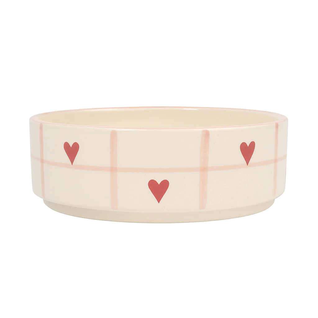 Ceramic Heart Cross Plate – Handcrafted Snack & Dessert Plate - Image 4