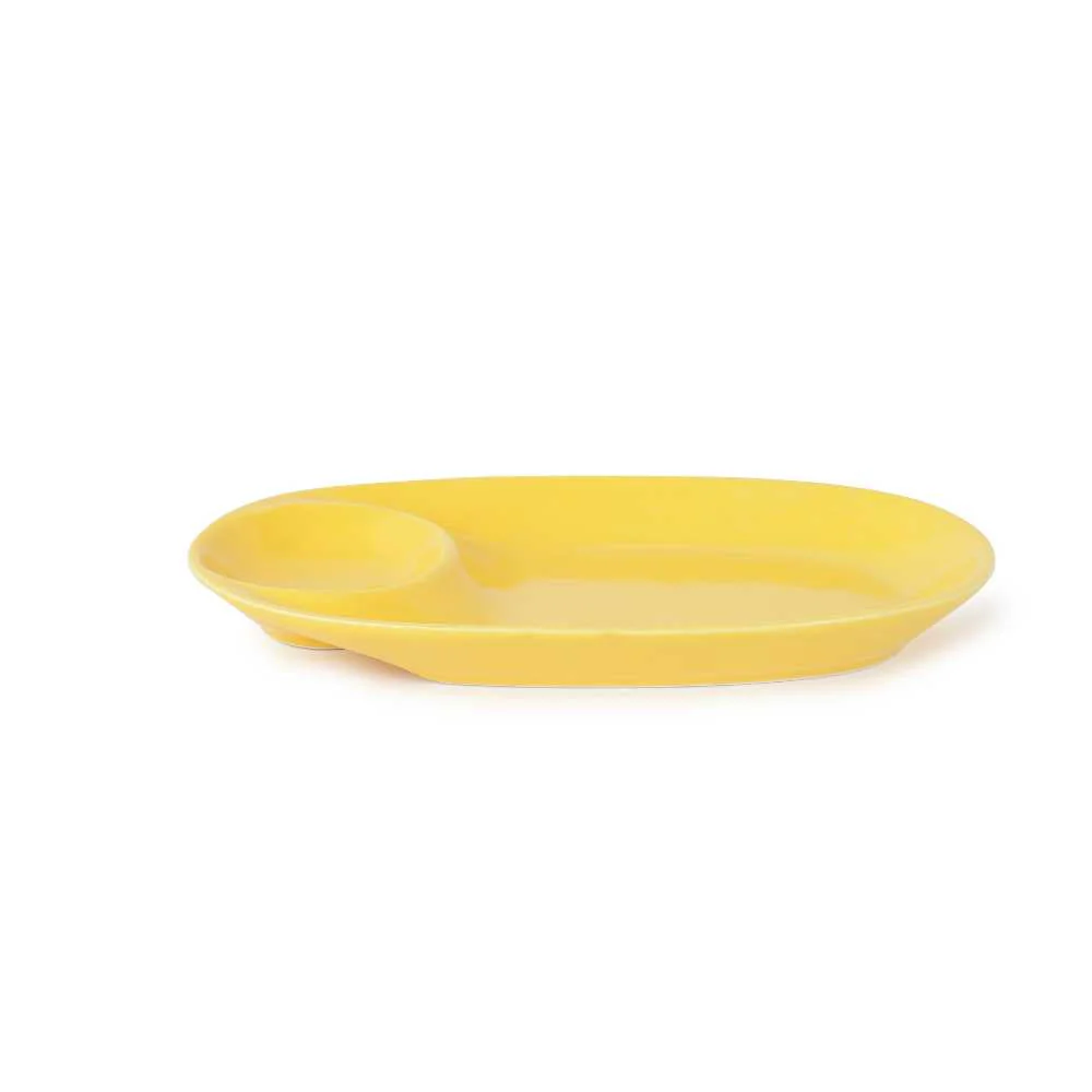 Ceramic Oval Chip And Dip Platter - Image 7