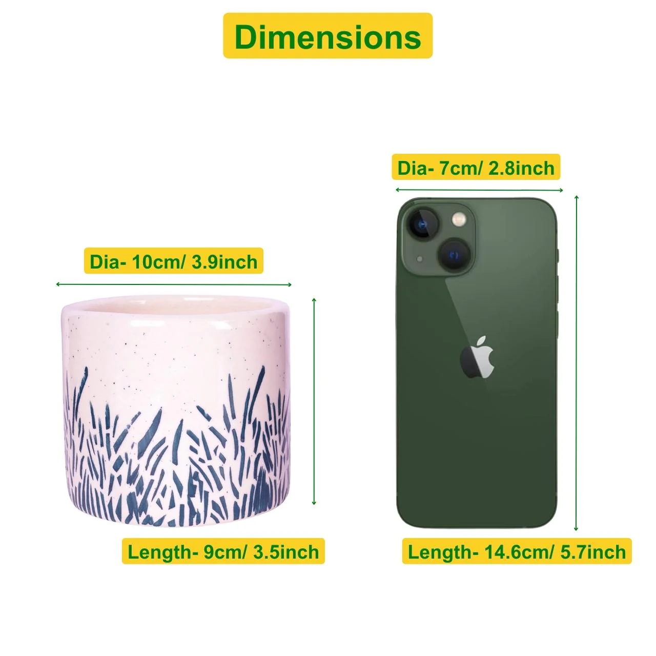 Ceramic Plant Pot - Image 2
