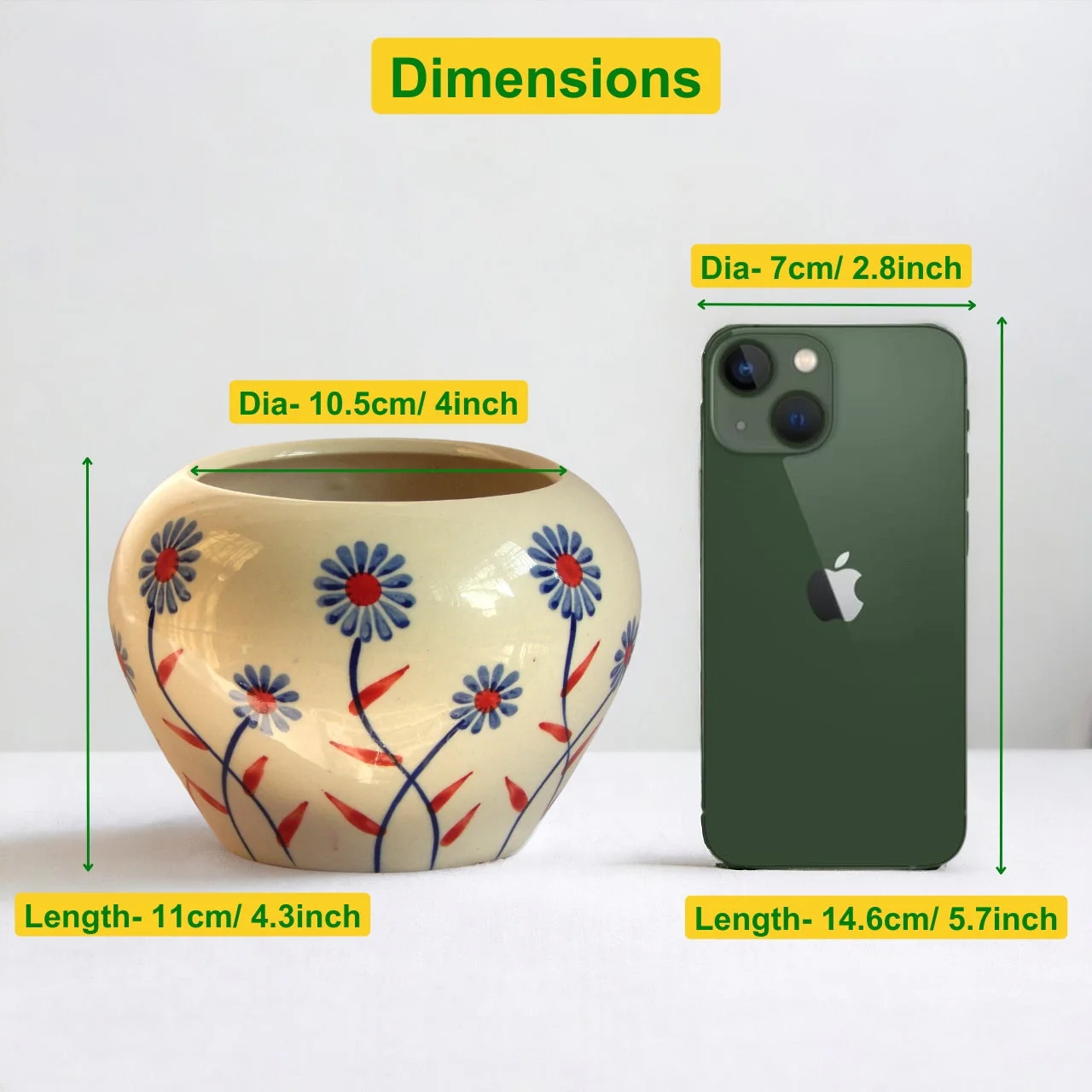 Ceramic Plant Pot - Image 2