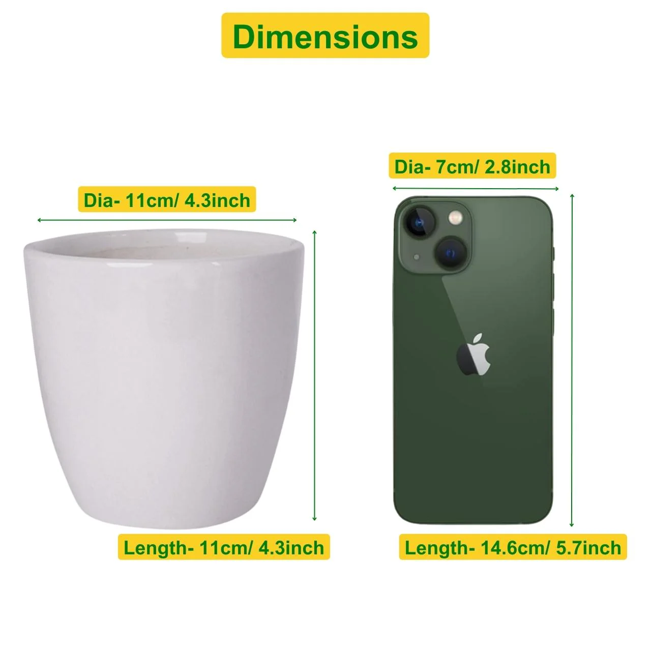 Ceramic Plant Pot - Image 2