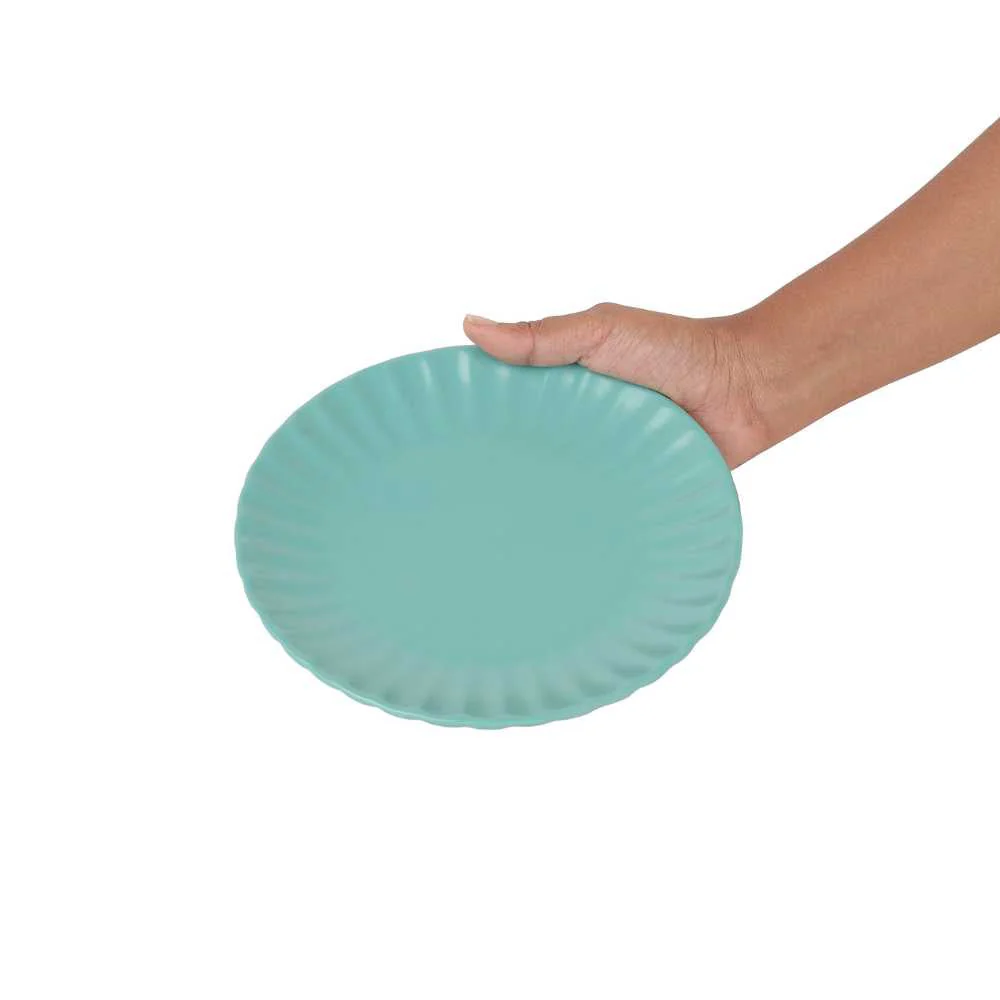 Ceramic Scallop Ceramic Side Plate | Set Of 2 - Image 5
