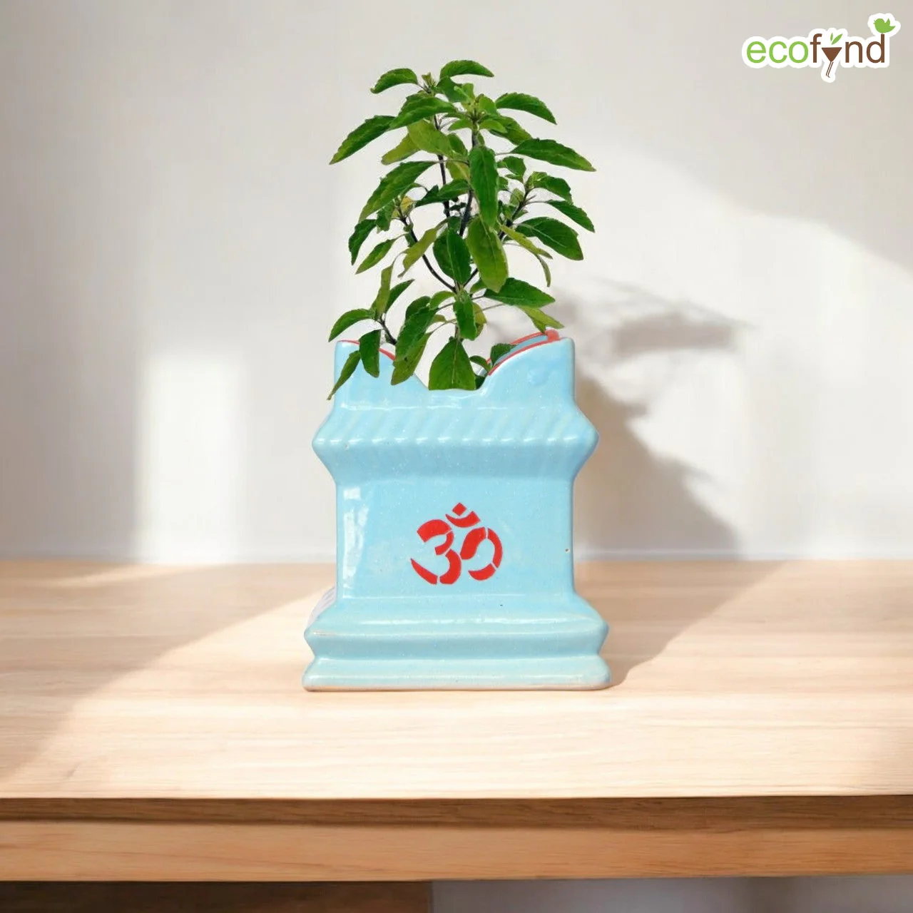 Ceramic Tulsi Plant Pot - Image 7