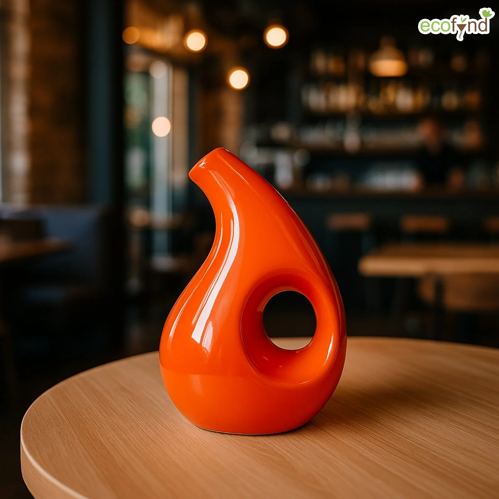 Ceramic Vase for Flowers & Plants - Sculpture Style Design - Image 7
