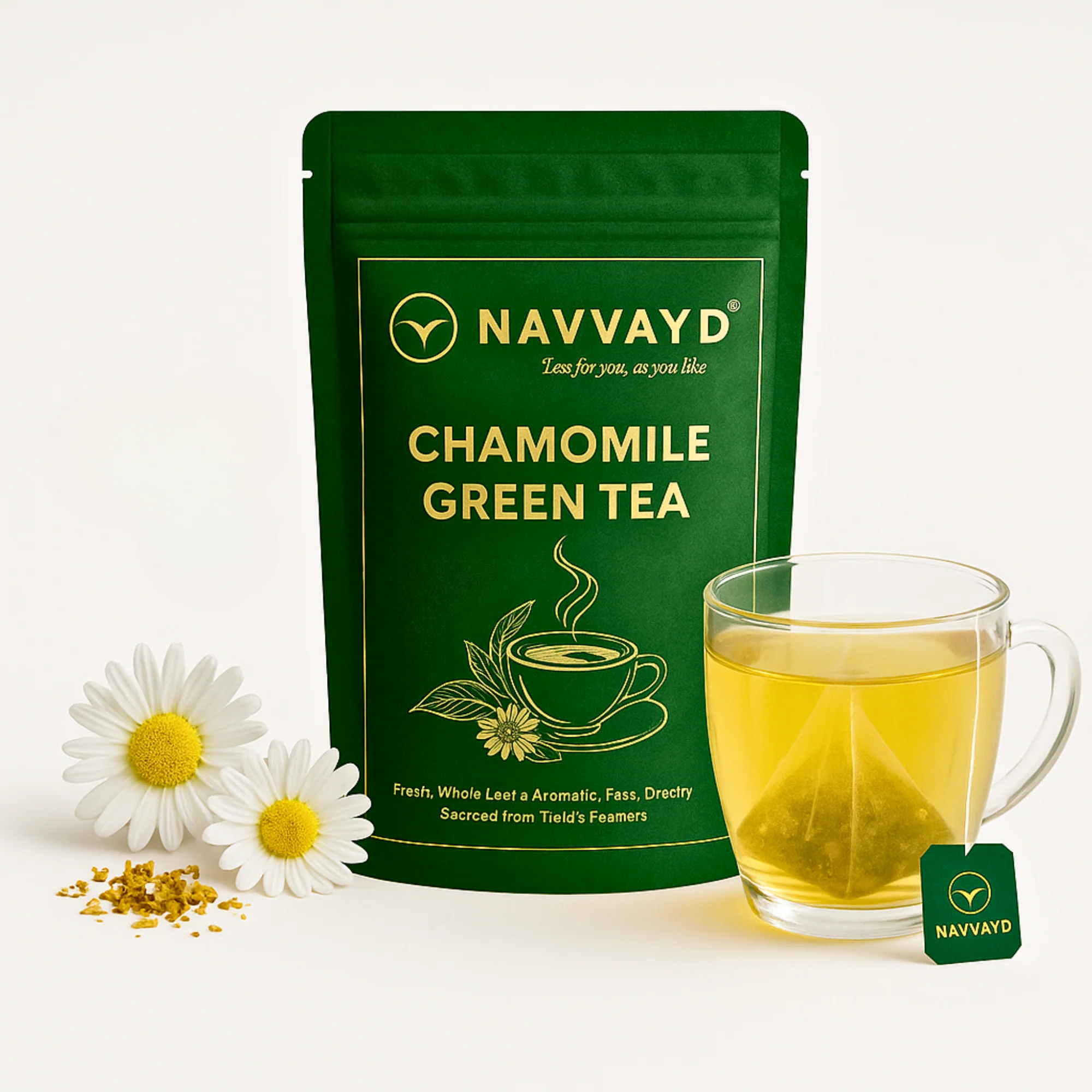 Chamomile Green Tea - Teabags - Image 8