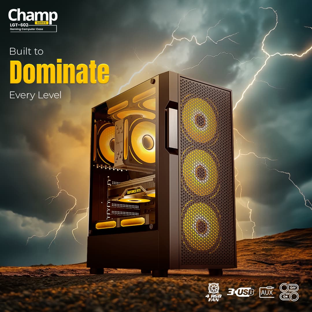 Champ RGB Gaming Cabinet - Image 2
