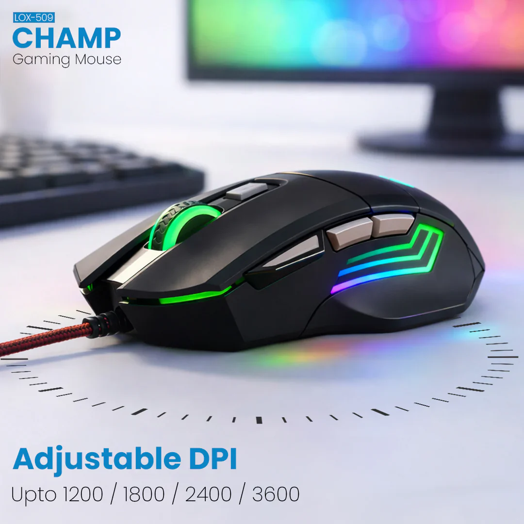 CHAMP Wired Gaming Mouse - Image 2