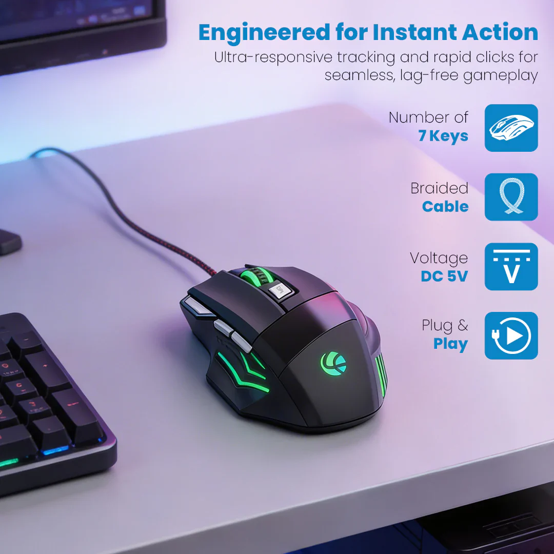 CHAMP Wired Gaming Mouse - Image 4