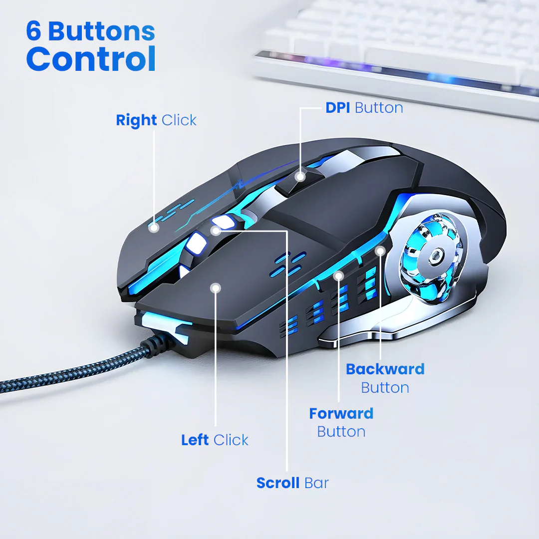 CHAMP Wired Gaming Mouse - Image 4