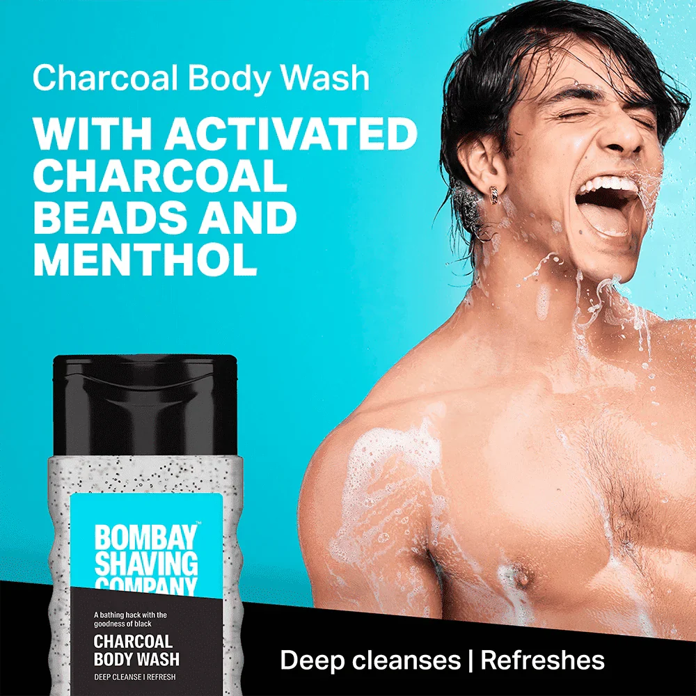 Charcoal Body Wash, 250ml - Image 2