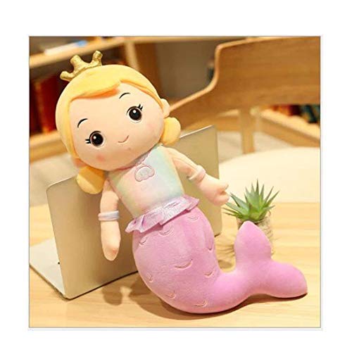 Charming Mermaid Plush Soft Toy for Girls – 30 cm Stuffed Doll, Perfect for Birthdays, Holidays, Room Décor, and Imaginative Play, A Cozy and Lovable Gift Idea for Kids - Image 5