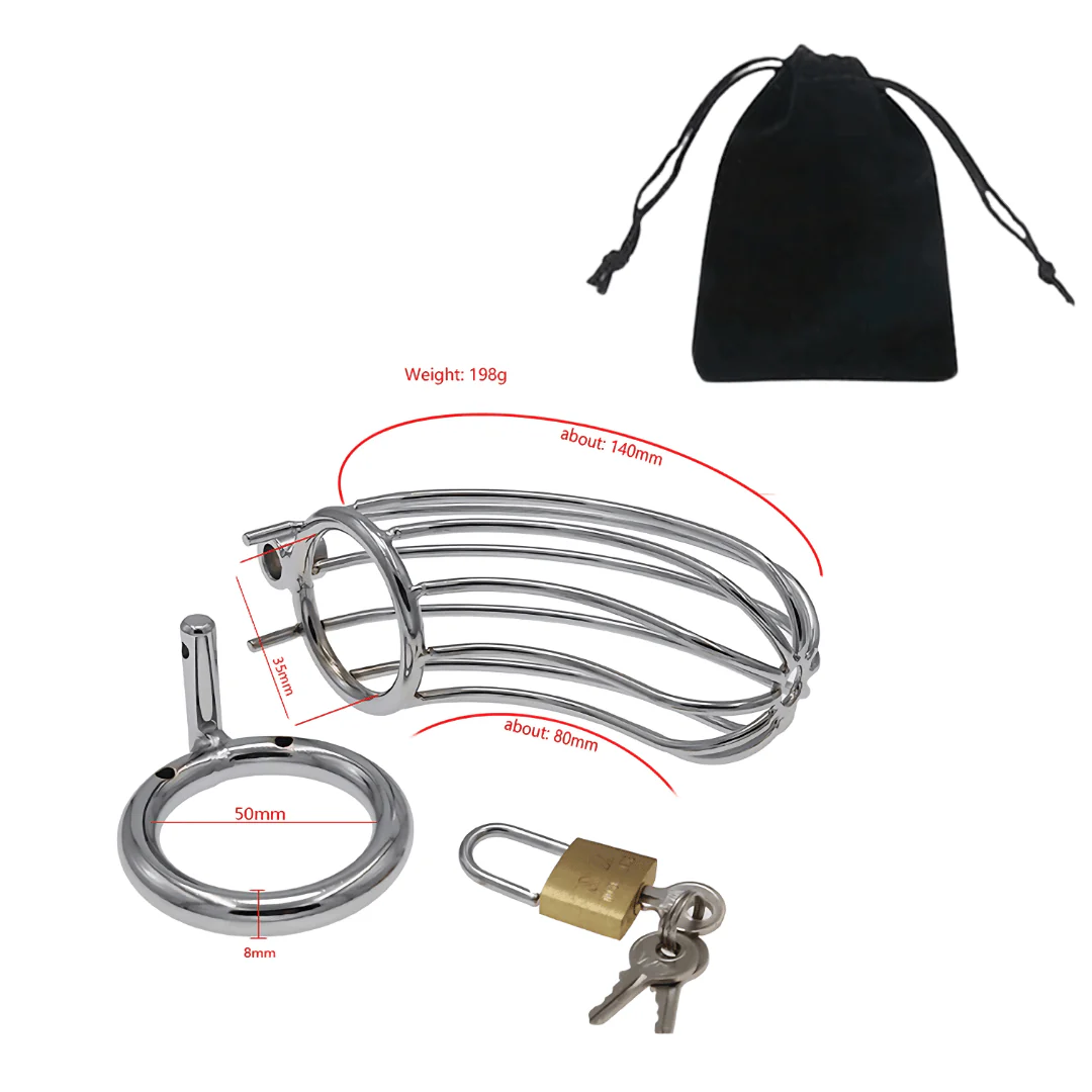 Chastity Metal Cage Men - Image 3